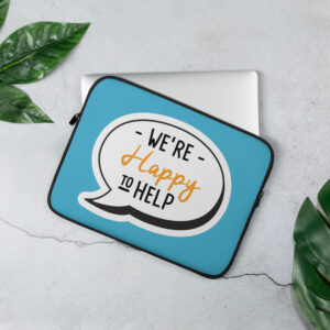 We're happy to help